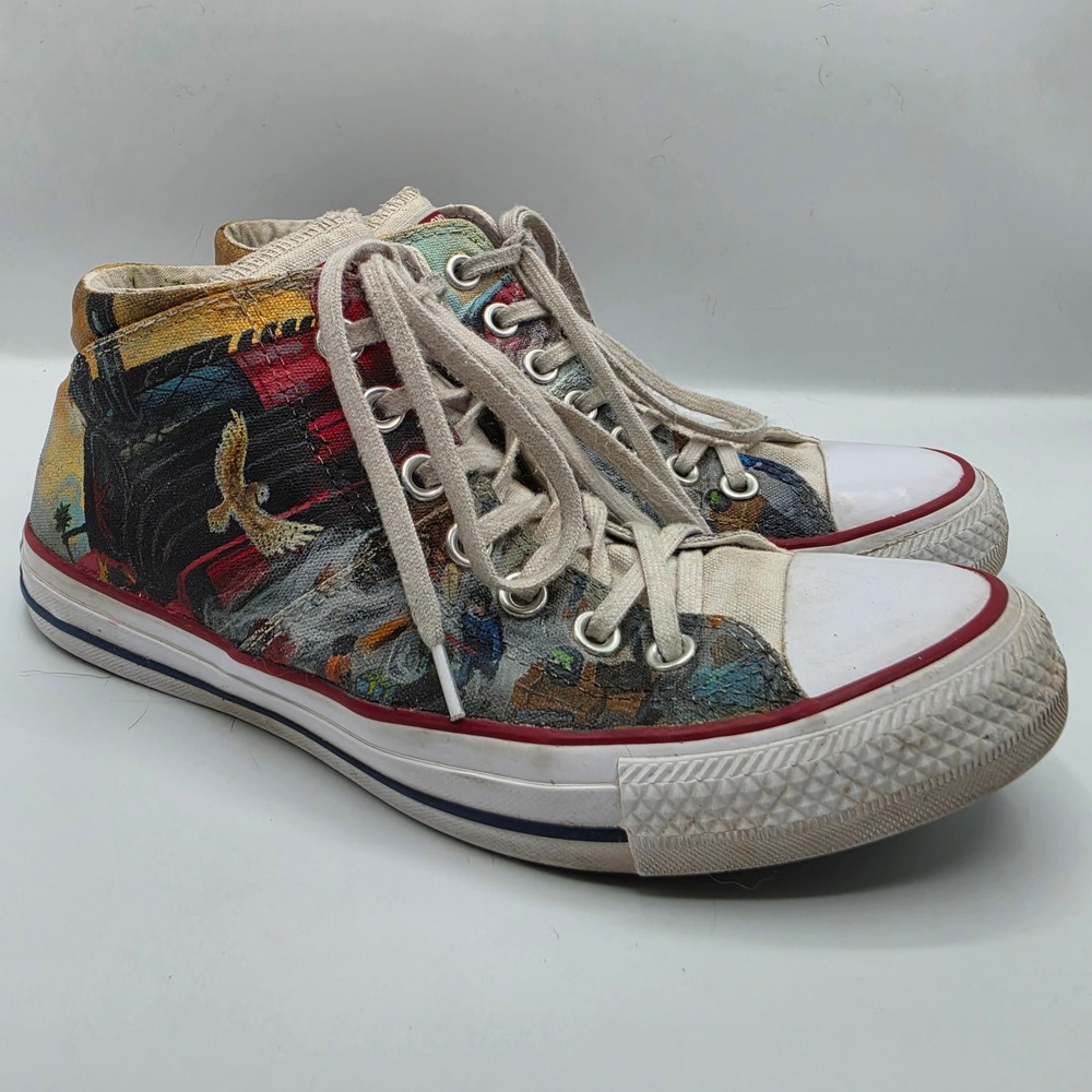 Converse‎ Chuck Taylor All Star Madison Tapestry Owl Train Sneakers Womens 8